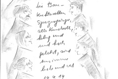 Die Werkstatt Baukultur, portraitiert von Jan Loh, dem Alle-Mal-Malen-Mann (2014)