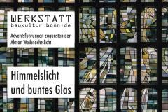 Flyer für die Adventsführungen im Dezember 2016